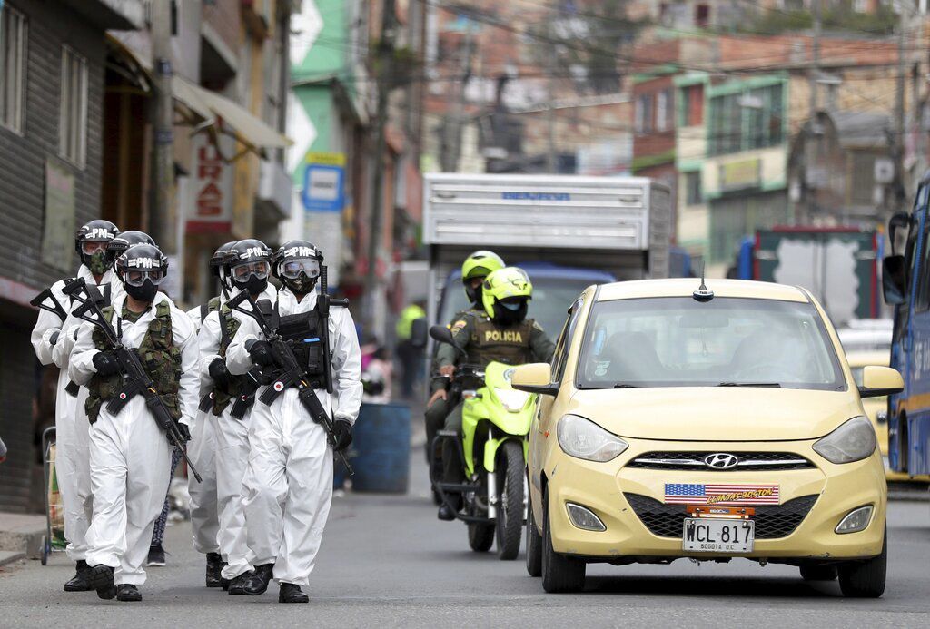 APTOPIX Virus Outbreak Colombia